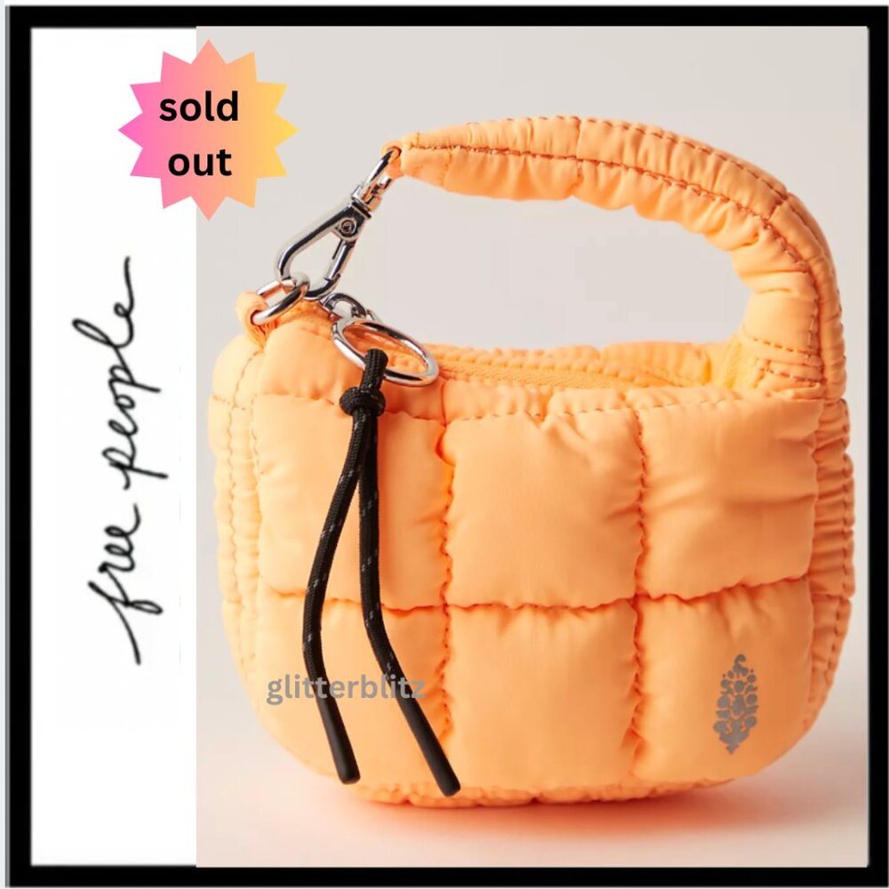 Free People Quilted Micro Pouch
